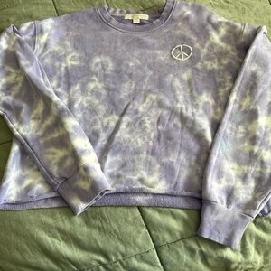 Tie-Dye Sweatshirt Spiritual Gangster size medium